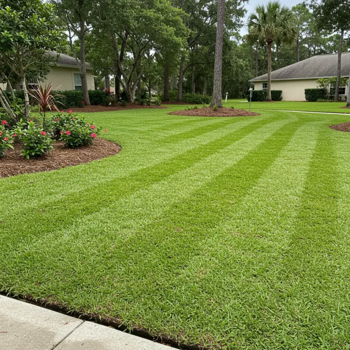 Generate a high-quality, relevant image prompt for an article about: Best Time to Plant Sod in Flori