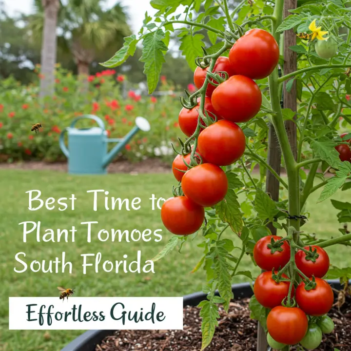 Generate a high-quality, relevant image prompt for an article about: Best Time to Plant Tomatoes in
