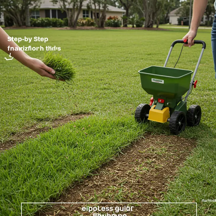 Generate a high-quality, relevant image prompt for an article about: Best Way to Plant Grass Seed in