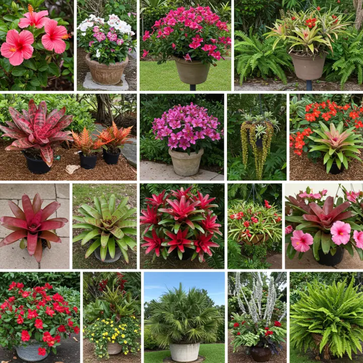 Generate a high-quality, relevant image prompt for an article about: Florida Plants: Stunning & Best