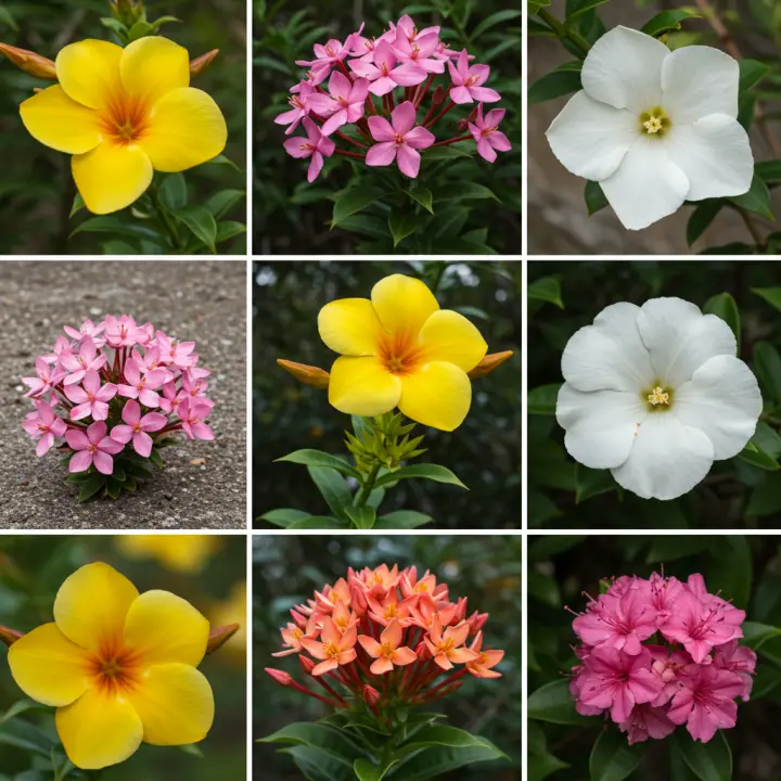 Generate a high-quality, relevant image prompt for an article about: Best Florida Flowers: Stunning