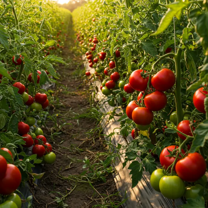 Generate a high-quality, relevant image prompt for an article about: Florida Tomato Planting: Best T
