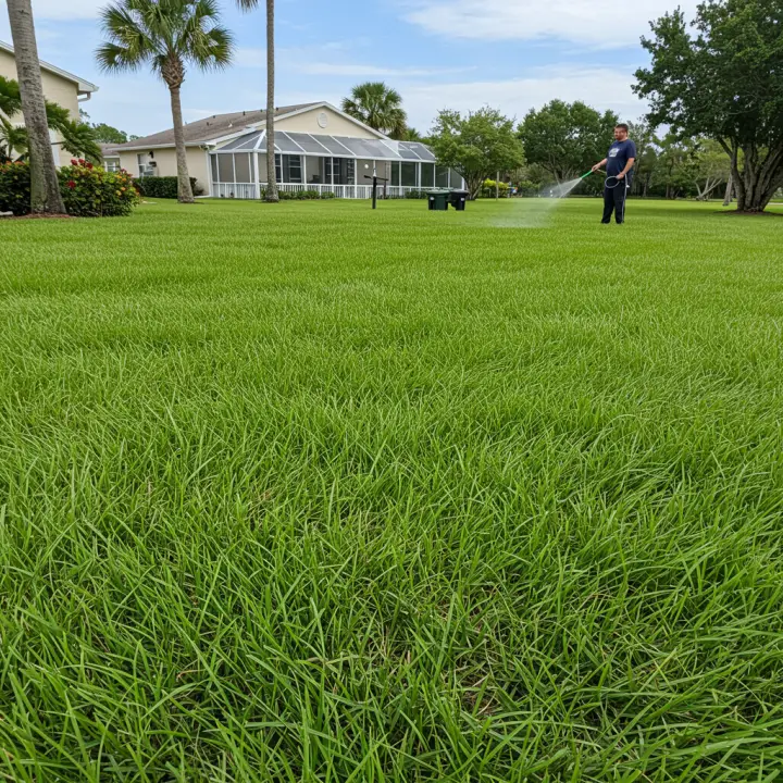 Generate a high-quality, relevant image prompt for an article about: Best Time to Plant Bahia Seed i