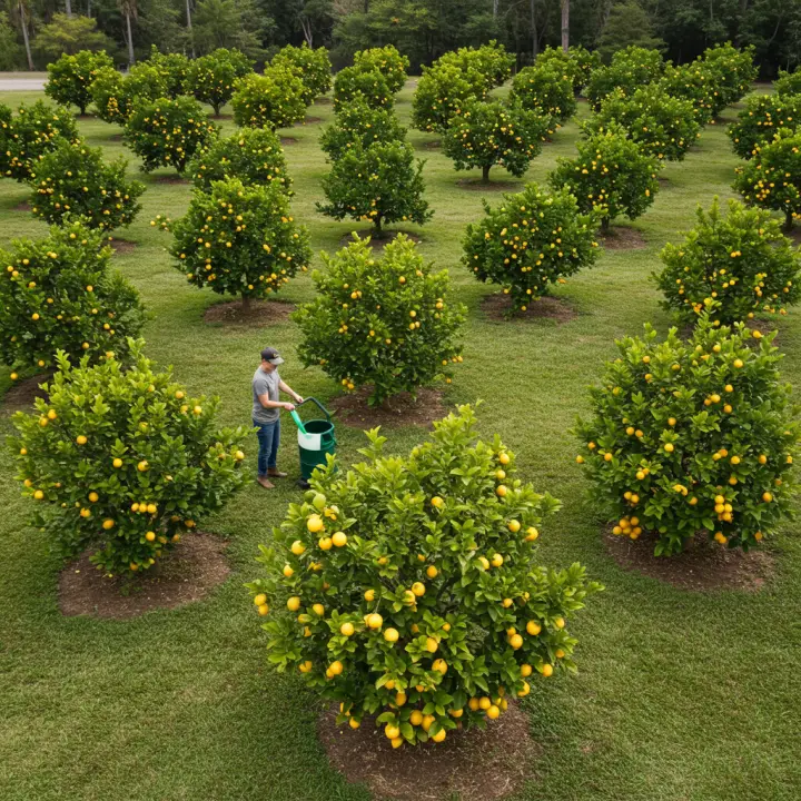 Generate a high-quality, relevant image prompt for an article about: Best Time to Plant a Lemon Tree