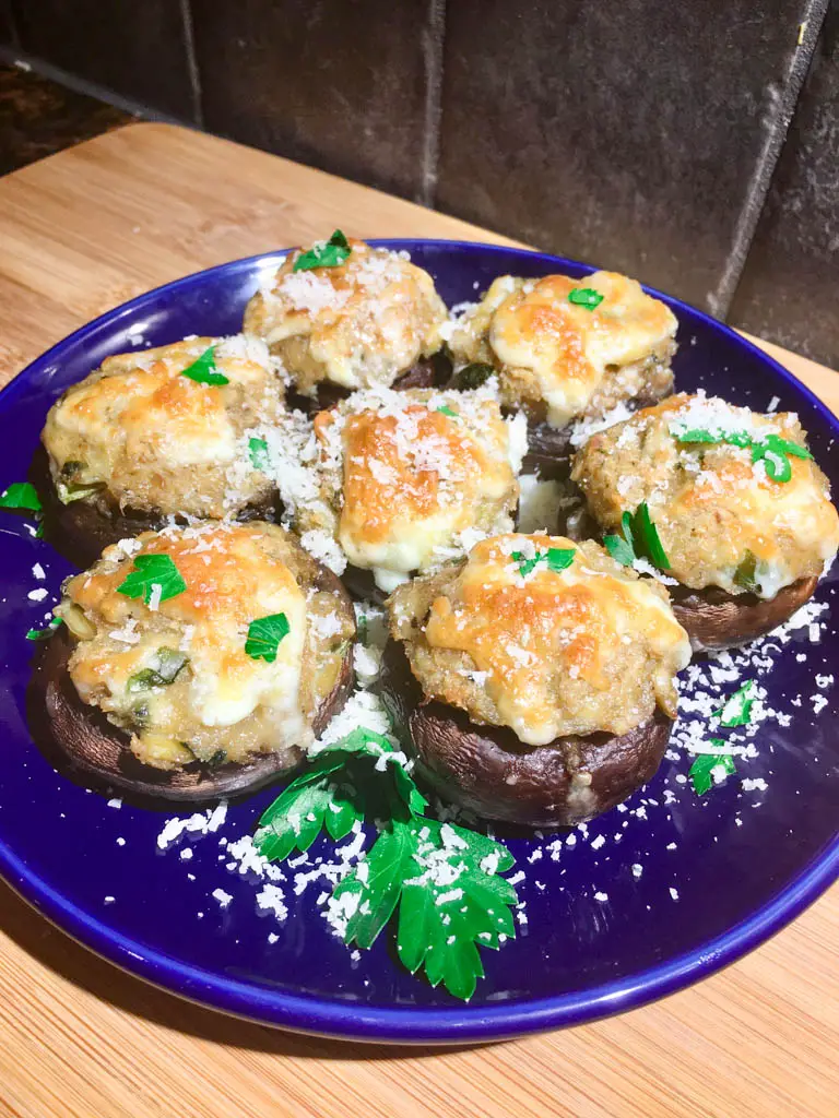 stuffed mushroom recipe from olive garden delicious copycat dish