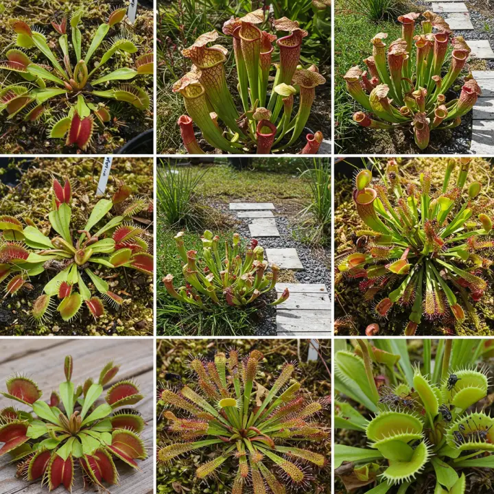 Generate a high-quality, relevant image prompt for an article about: Insect Eating Plant for Florida