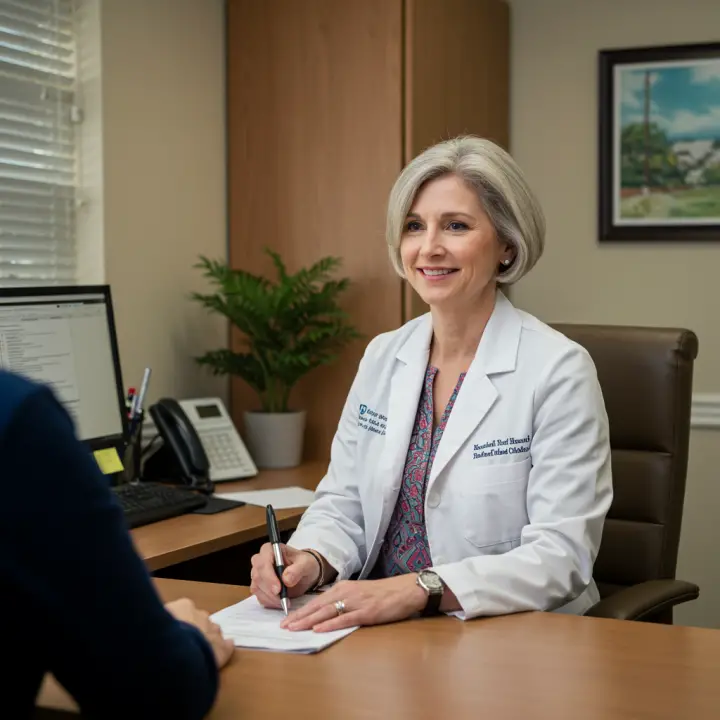 Generate a high-quality, relevant image prompt for an article about: Internist in Plant City: Expert