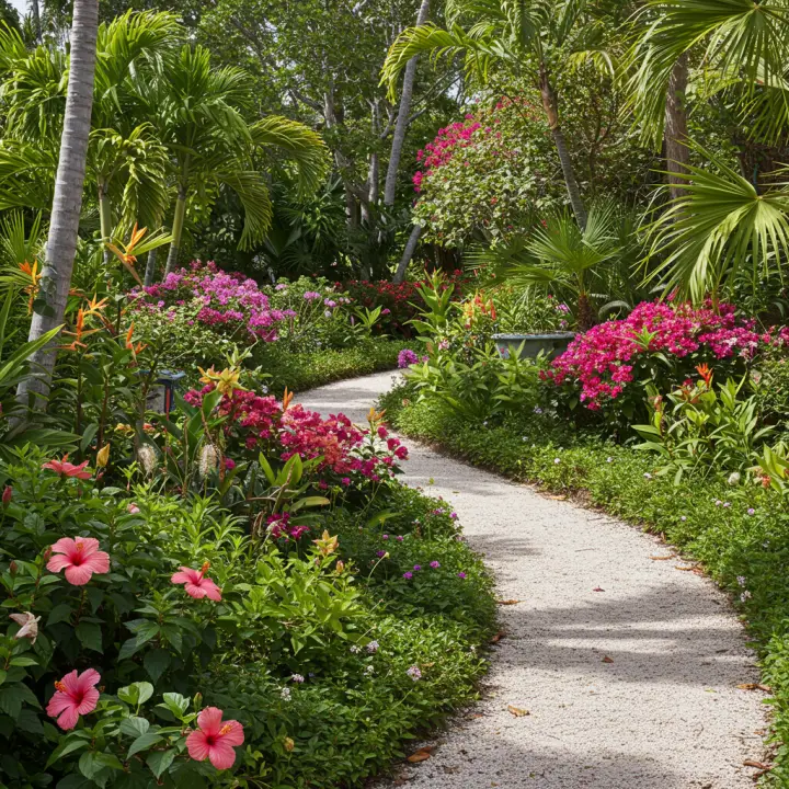 Generate a high-quality, relevant image prompt for an article about: South Florida Plants: Stunning,