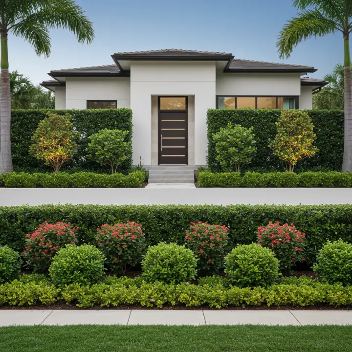 Generate a high-quality, relevant image prompt for an article about: Best Hedges: Stunning, Easy Sou