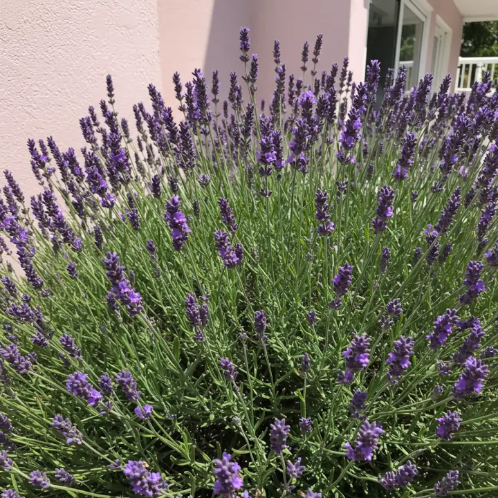 Generate a high-quality, relevant image prompt for an article about: Best Lavender Plant for South F