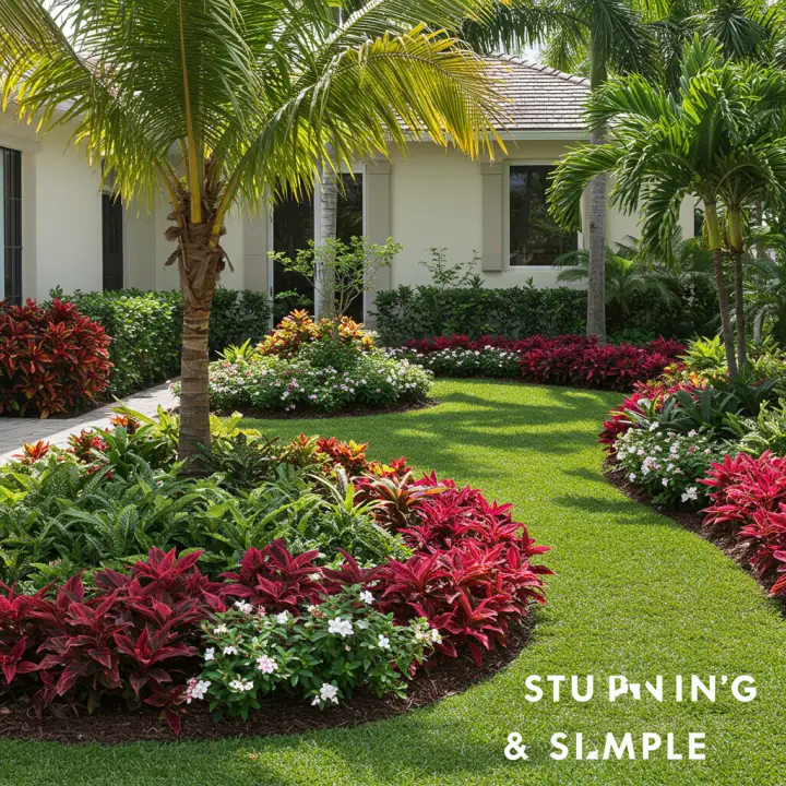 Generate a high-quality, relevant image prompt for an article about: South Florida Landscaping Plant