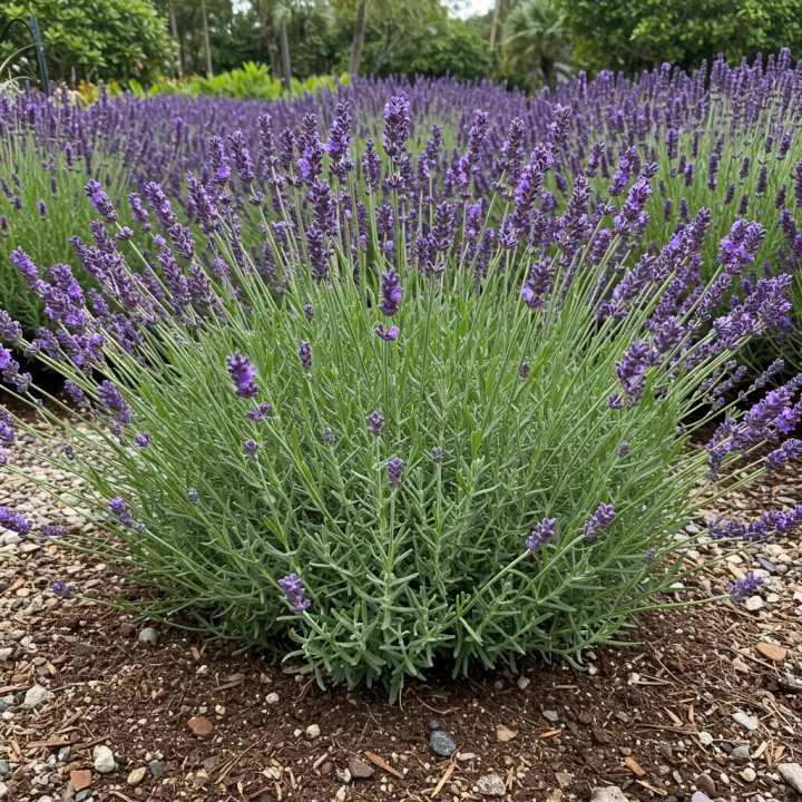 Generate a high-quality, relevant image prompt for an article about: Best Lavender Plant South Flori
