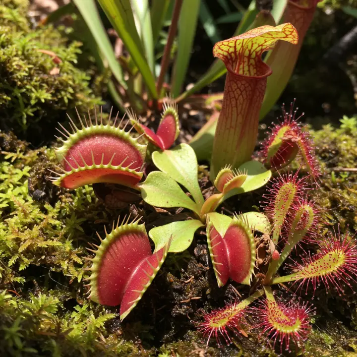 Generate a high-quality, relevant image prompt for an article about: Best Insect Eating Plants Flori