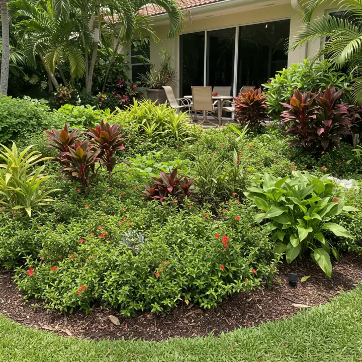 Generate a high-quality, relevant image prompt for an article about: Lanai Plants South Florida: Bes