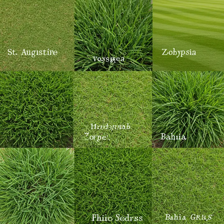 Generate a high-quality, relevant image prompt for an article about: Popular Grass in Florida: Stunn