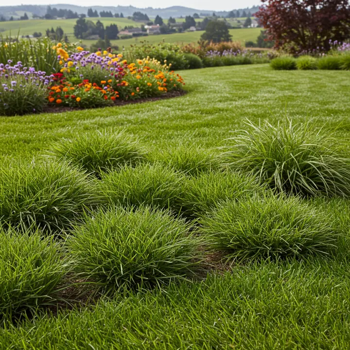 Generate a high-quality, relevant image prompt for an article about: Best Grass for Northern Califor