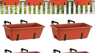 Top 10 best Long Rectangular Balcony Pots For Railing to buy