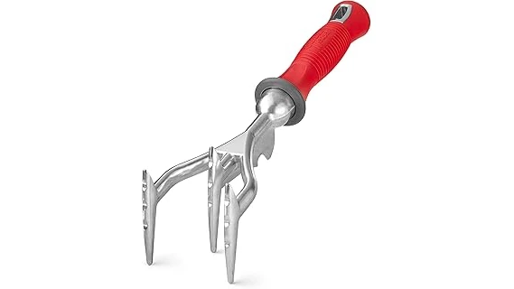 The image shows sturdy garden tools ready to tackle hard soil, perfect for the Top 10 Best Heavy-duty Garden Tools review.