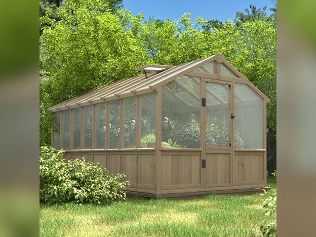 Mupater 8×16 FT Wooden Greenhouse Review: Durable & Secure