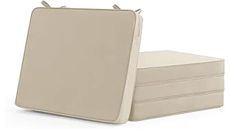 This image shows stylish outdoor seating options with comfortable, waterproof cushions, highlighting top furniture choices.