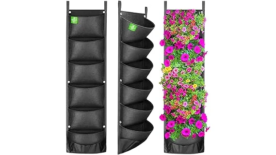 Best 5 Hanging Pots for Vertical Balcony Wall Garden Review