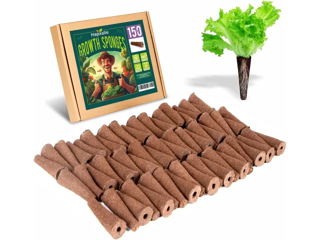 Hapxalie 150 Pack Grow Sponges Hydroponics – Pros & Cons