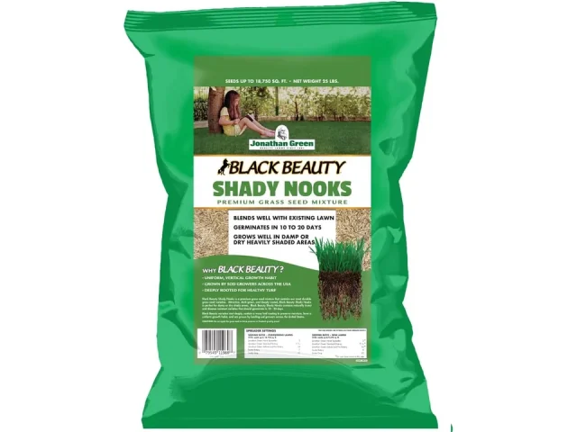 Jonathan Green Black Beauty Shady Nooks Grass Seed