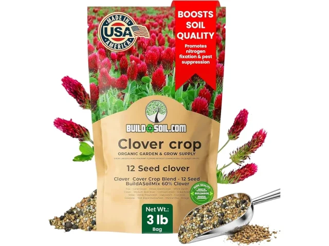 BuildASoil No-Till 60% Clover Seed Mix – Is It Worth the
