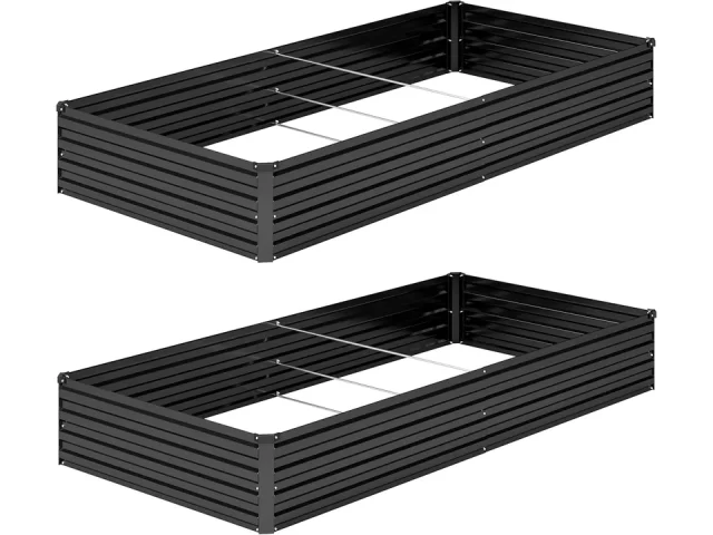DIIYIV 2PCS 8x4x1FT Raised Garden Bed Kit – Honest Review