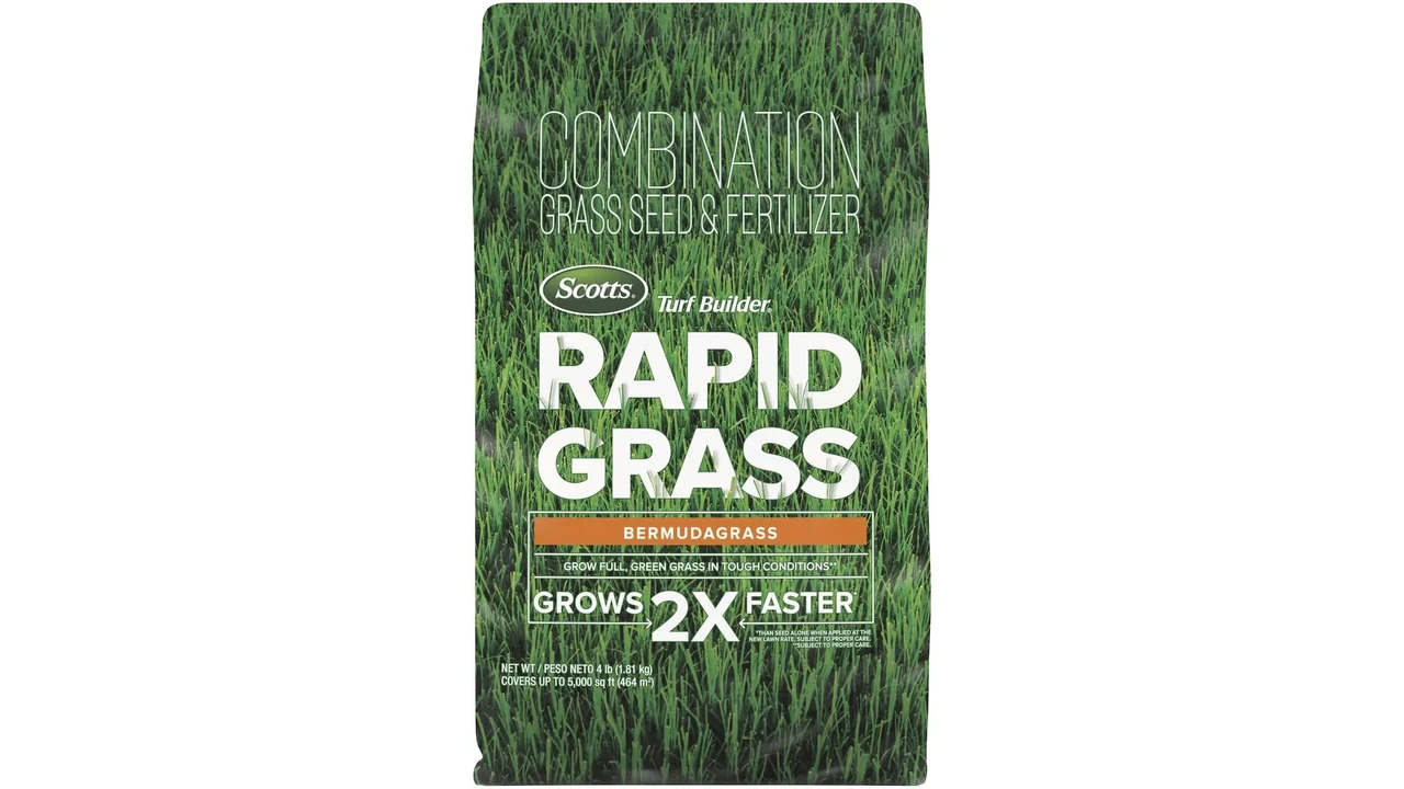 Scotts Turf Builder Rapid Grass Bermudagrass - In-Depth 4 featured 125