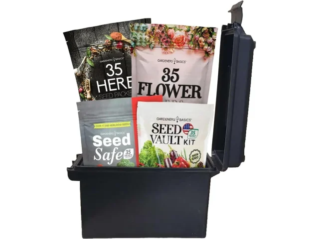Ultimate Survival Seed Kit 140 Heirloom, Non-GMO – Honest