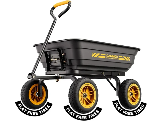 CAMMOO 10-in NO-FLAT TIRES 600lb Cart – In-Depth Review