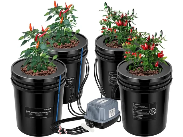 VIVOSUN DWC Hydroponics Grow System Top Drip Kit – In-Depth