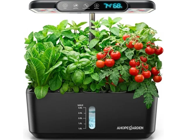 Ahopegarden Hydroponics Growing System: 10 Pods – Honest