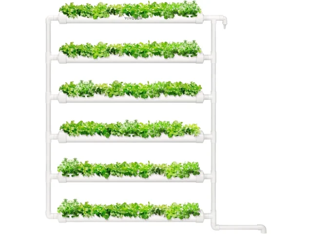 VIVOSUN Hydroponic Grow Kit, 54 Plant Sites 6 – Honest