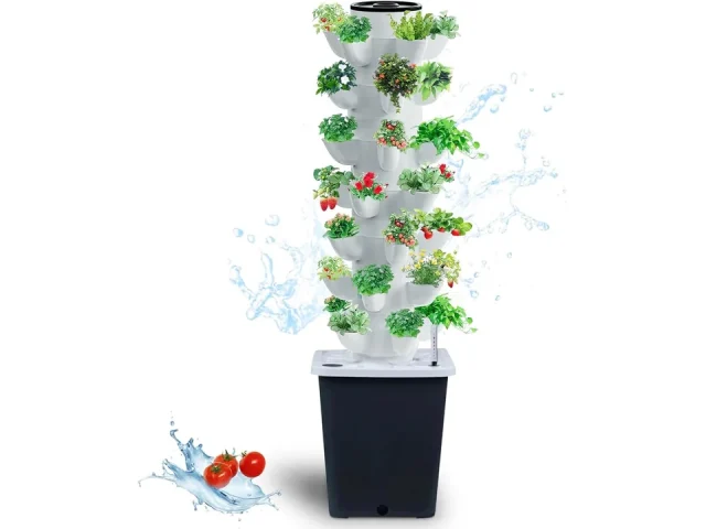 Hydroponics Tower Indoor Growing System Vertical Garden