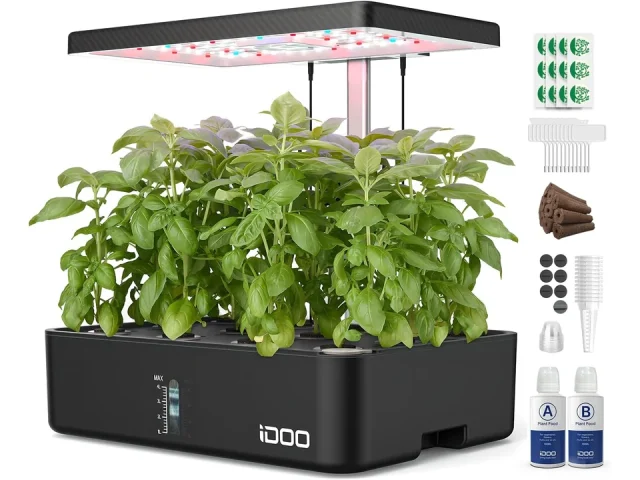 iDOO Hydroponics Growing System Kit Indoor Herb – Pros &