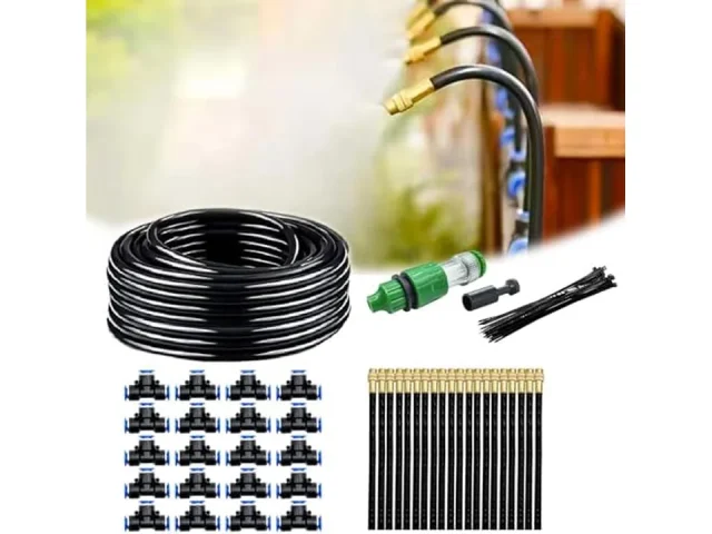 Automatic Greenhouse Drip Irrigation Kit 20 Brass 360°