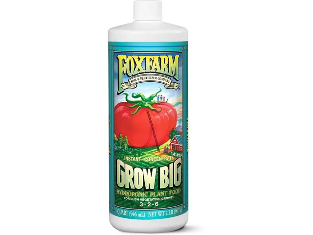 FoxFarm Grow Big Hydroponic Plant Food – 3-2-6 Honest Review