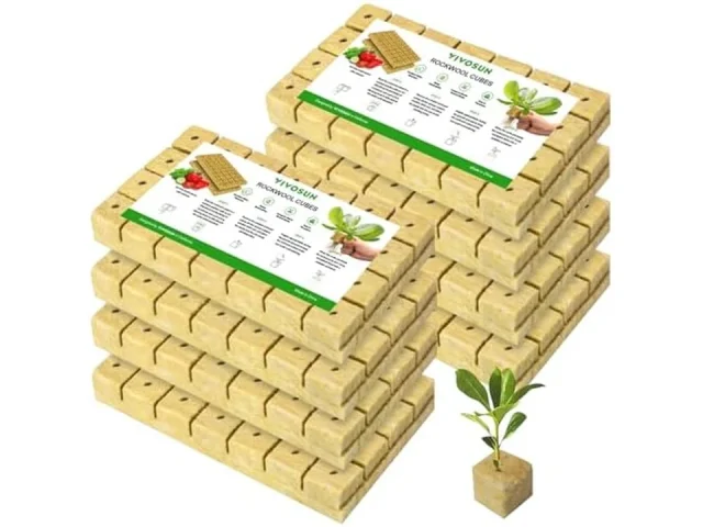 VIVOSUN 1.6 Inch Rockwool Cubes – Expert Review