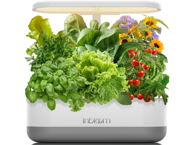 inBloom 12 Pods Hydroponics Growing System Indoor: Complete