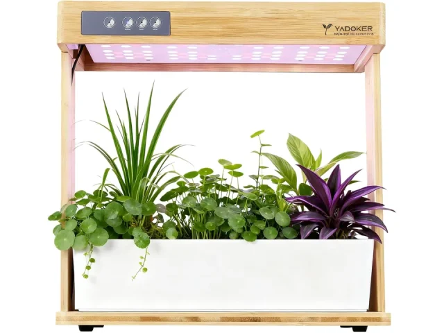 yadoker Indoor Hydroponic Garden System, 8 Pods – Honest