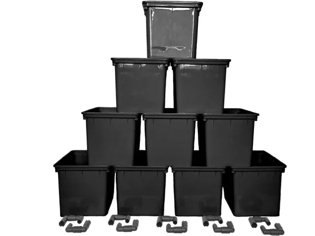 Dutch Bucket Hydroponic System Bato Buckets Siphon – Honest