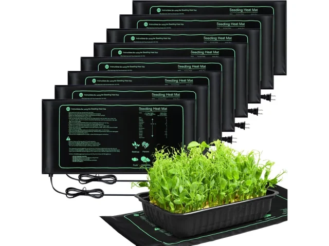 ROCEEI 8 Pack Seedling Heat Mat Bulk, 10″ – Pros & Cons