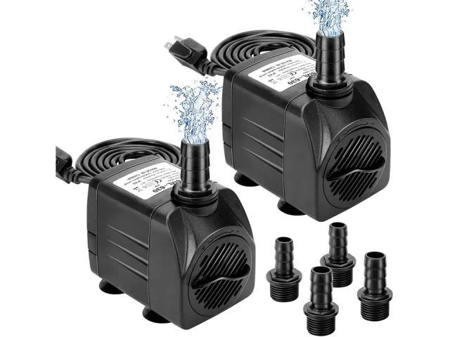 GROWNEER 2 Packs 550GPH Submersible Pump 30W Ultra – Honest