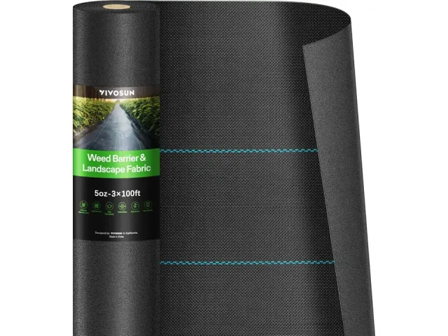 VIVOSUN Premium Weed Barrier Landscape Fabric Heavy Duty