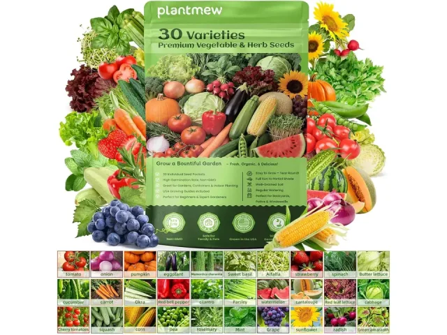 【Seed Vault】 Heirloom Vegetable Seeds – In-Depth Review
