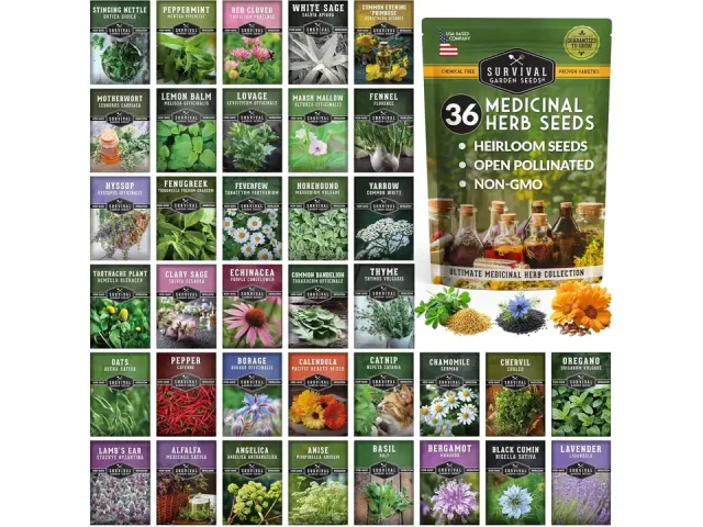 Ultimate Medicinal Herb Seeds Variety Pack – In-Depth Review