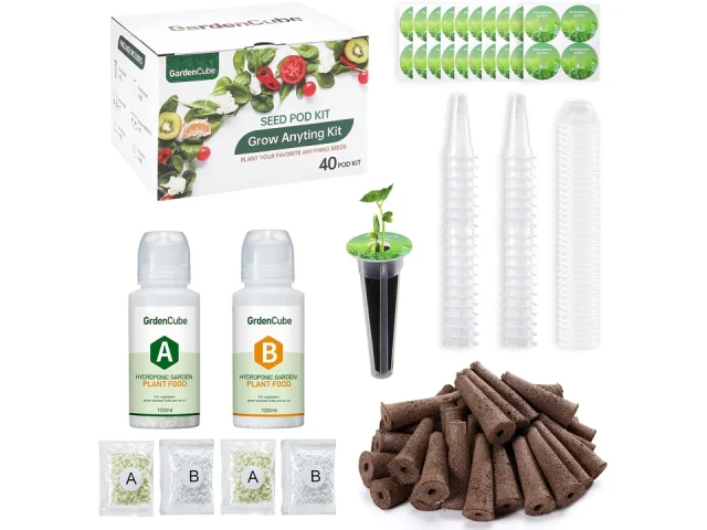 GARDENCUBE 166pcs Hydroponic Pods Kit – Pros & Cons
