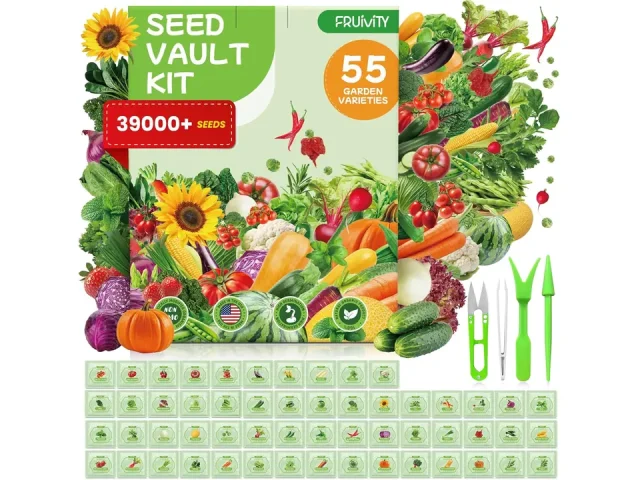 55 Vegetable Seeds Variety Pack – In-Depth Review